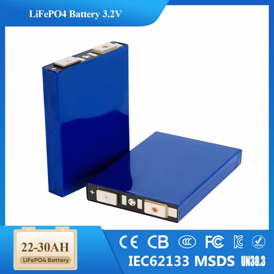 Prismatic 3.2V 20ah LiFePO4 Lithium Battery Cells for Home Solar Energy Storage