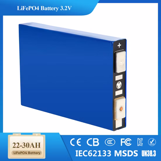 Prismatic 3.2V 20ah LiFePO4 Lithium Battery Cells for Home Solar Energy Storage