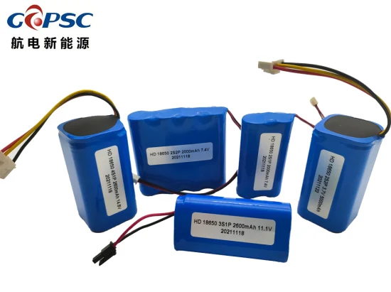 Batteria al litio Gapsc Factory Direct 18650 2s2p 3,7 V 5000 mAh digitale piatta, la batteria di alimentazione può essere caricata